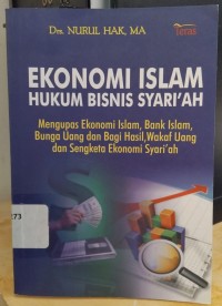 ekonomi islam hukum bisnis syari'ah