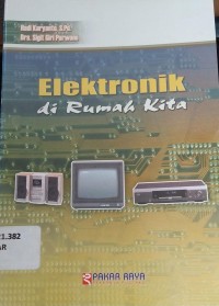 Elektronik di Rumah Kita