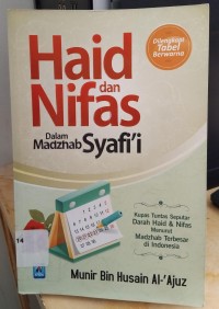haid dan nifas dalam madzhab syafi'i