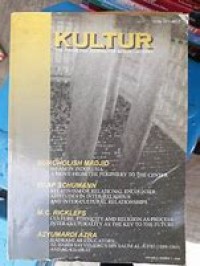 Kultur The Indonesian Journal For Muslim Cultures